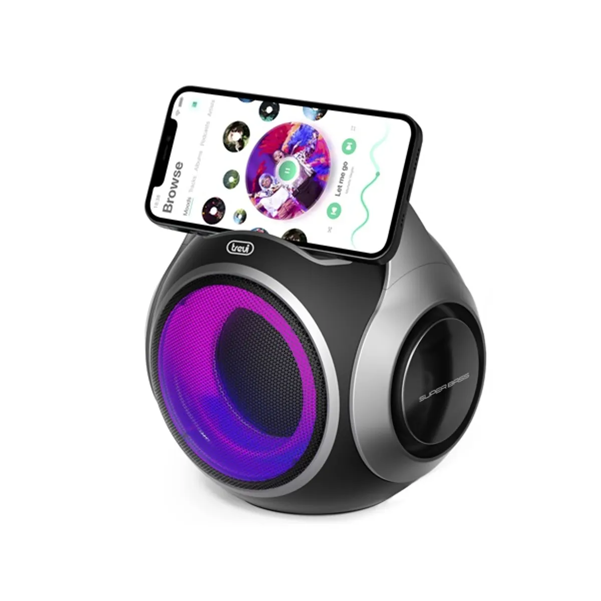 Trevi XR 8A202 fekete Bluetooth hangszóró #2