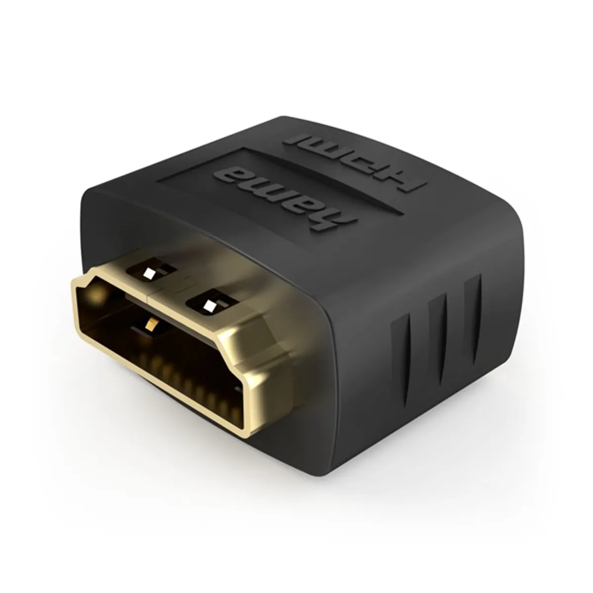 Hama 00200356 HDMI fekete toldó adapter #1