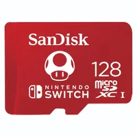 Sandisk 00183552 128GB SD micro (SDXC Class 10 UHS-I U3) Nintendo Switch memóriakártya #1