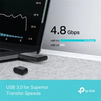 TP-Link Archer TX20U AX1800 kétsávos vezeték nélküli Wi-Fi 6 fekete USB adapter #6
