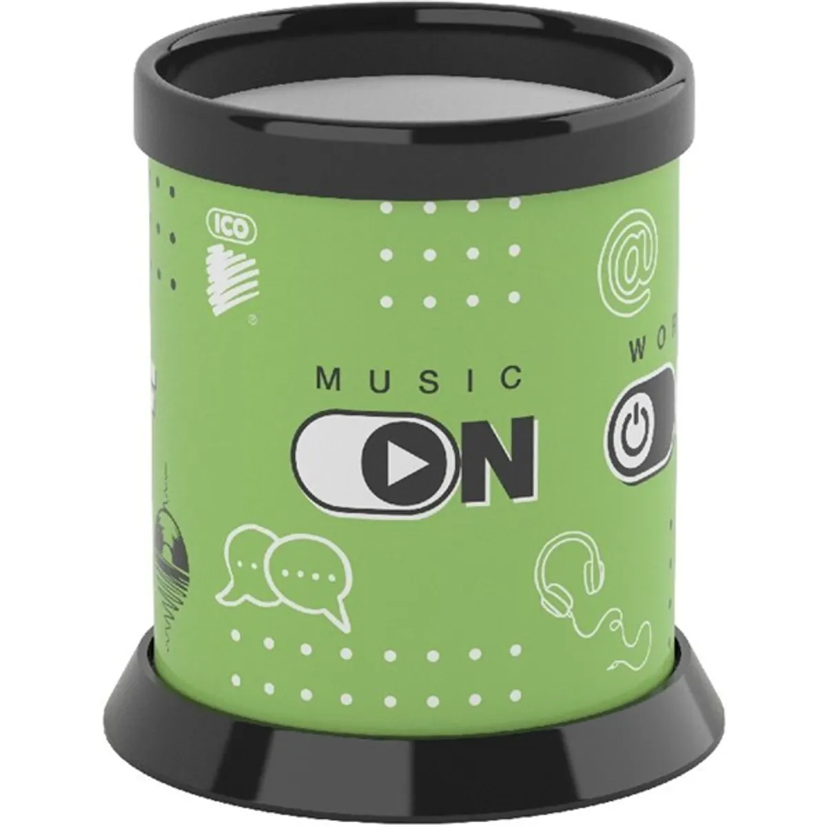 ICO Music On-Off zene motívumos írószertartó #1
