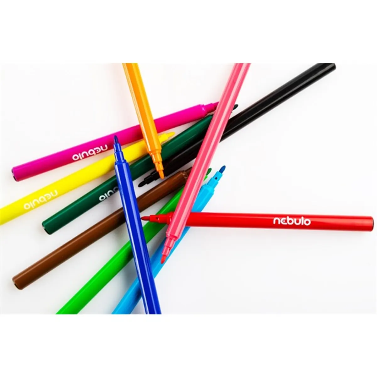 Nebulo vízbázisú 12 db színes filctoll készlet #4