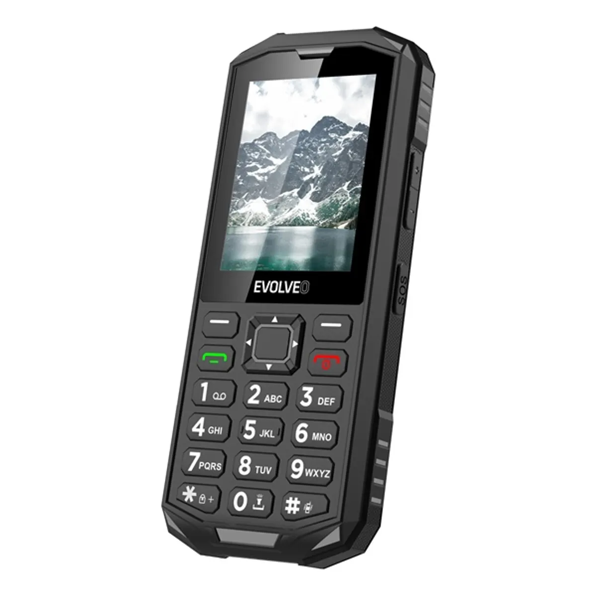 EVOLVEO Strongphone X5 2,4" DualSIM fekete/szürke mobiltelefon #2