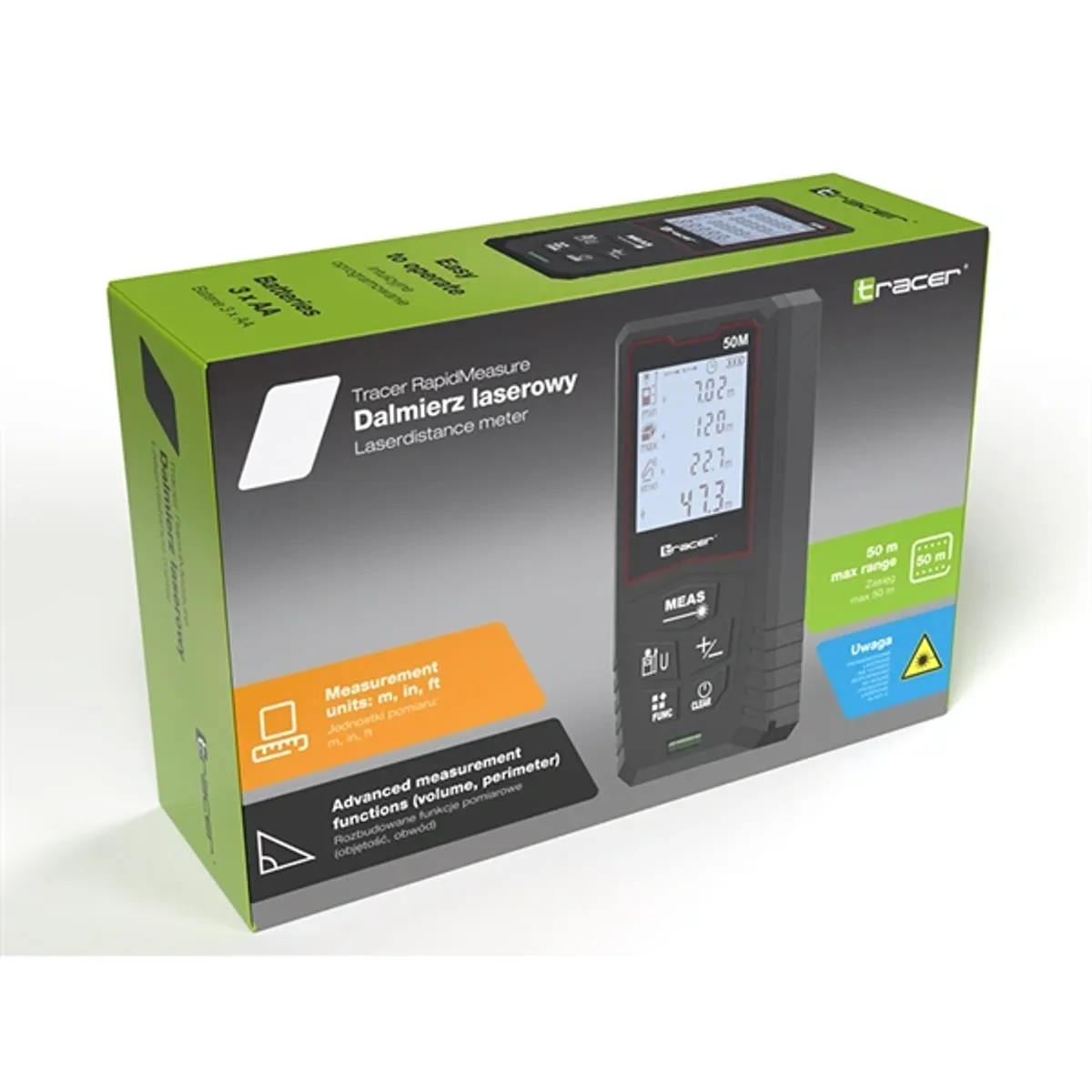 Tracer RapidMeasure 50m lézeres távolságmérő #6