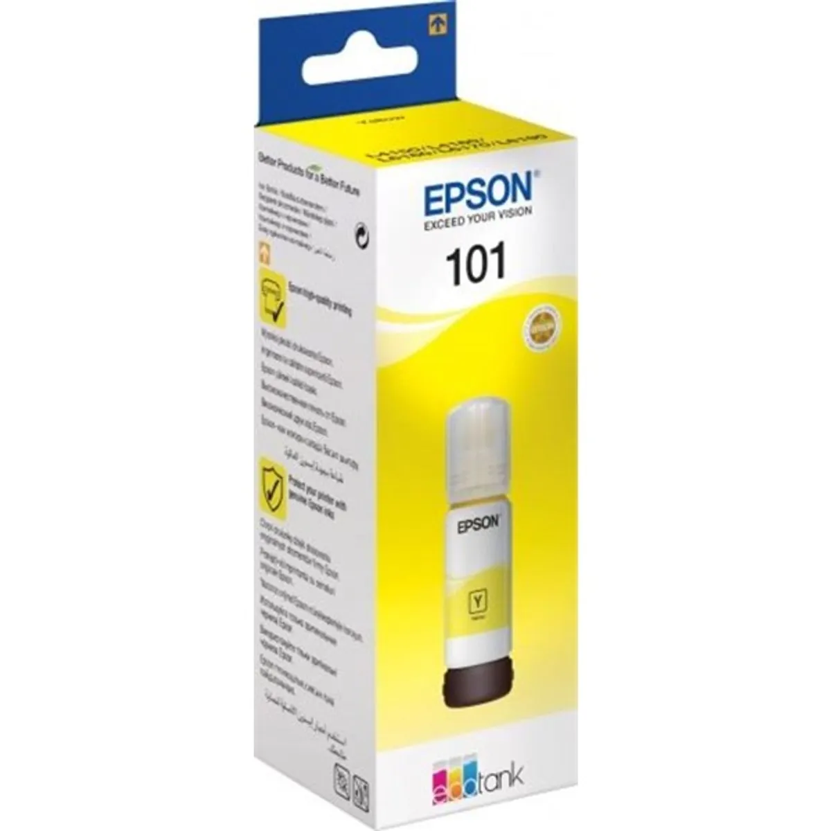 Epson C13T03V44A T03V4 70ml EcoTank kompatibilis sárga tintapalack #1