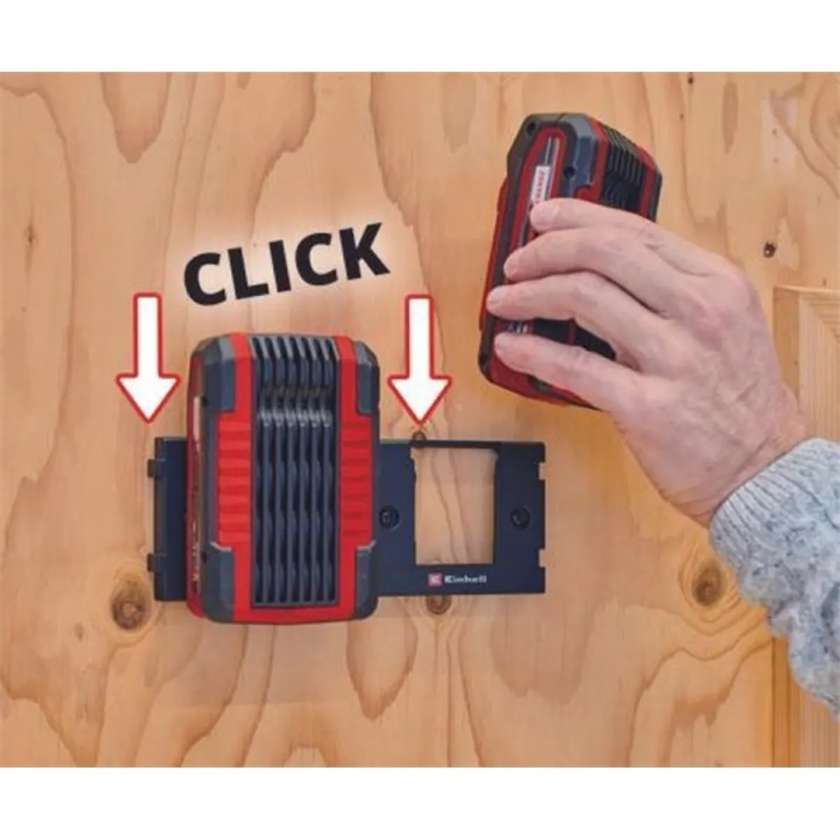 Einhell 4514155 PXC fali akkumulátor tartó #3