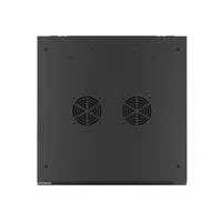 Lanberg WF01-6618-10B 19" 18U SZÉL:600mm MÉLY:600mm MAG:907mm lapraszerelt üvegajtós fekete fali rack szekrény #10
