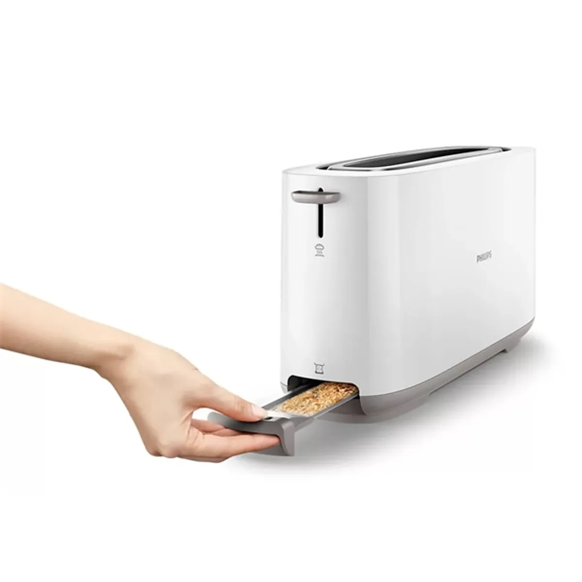 Philips HD2590/00 Daily Collection fehér 2 hosszúszeletes kenyérpirító #4