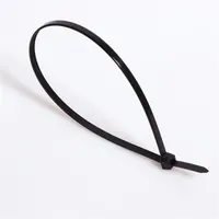 Iris Electric 100 db fekete 160x2,5mm kábelkötegelő, gyorskötöző, kötegelő, UV álló #5