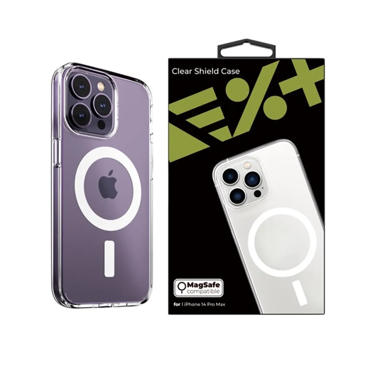 NextOne IPH-14PROMAX-MAGSAFE-CLRCASE iPhone 14 Pro Max átlátszó szilikon MagSafe hátlap #1