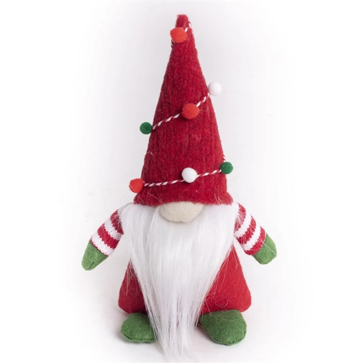 IRIS textil orrszakál piros/zöld 20 cm #1