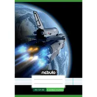 Nebulo Vagány minták II.  A5 4. osztályos 21-32 tűzött vonalas füzet #3