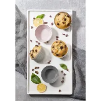 TOO szilikon sütemény forma 6 darabos szett, fehér, szürke, rószaszín vagy piros színű SL-3029 #4