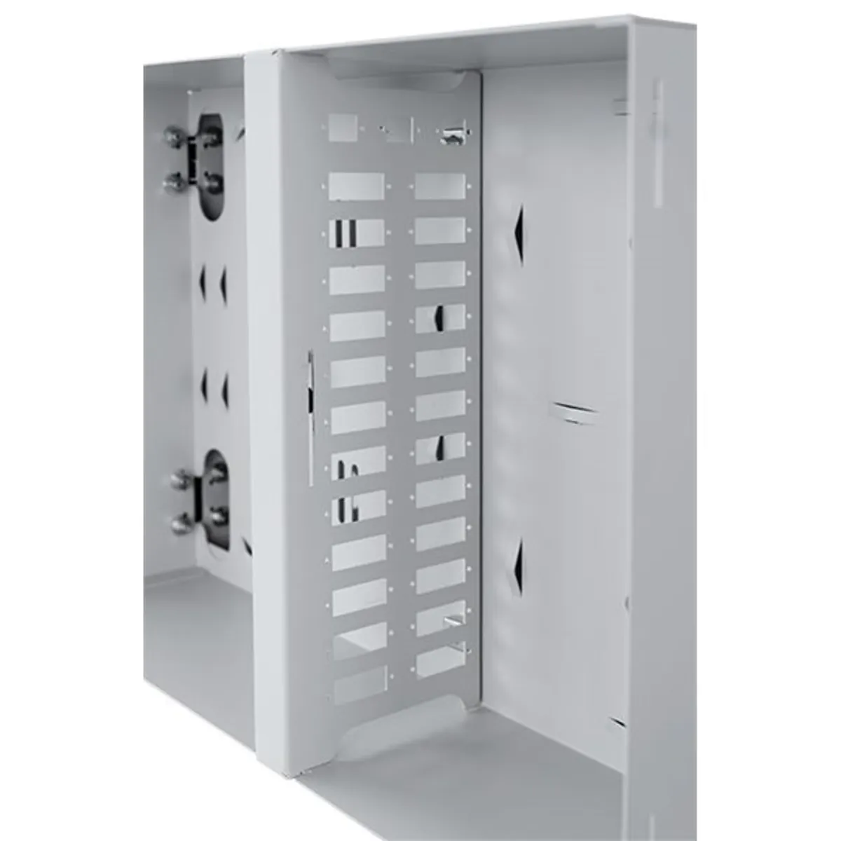 Stalflex PN2K-24D-3S-G szürke 2 kamrás falra szerelhető üres optikai elosztódoboz #4