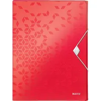 Leitz WOW JUMBO A4 pp piros gumis mappa #1