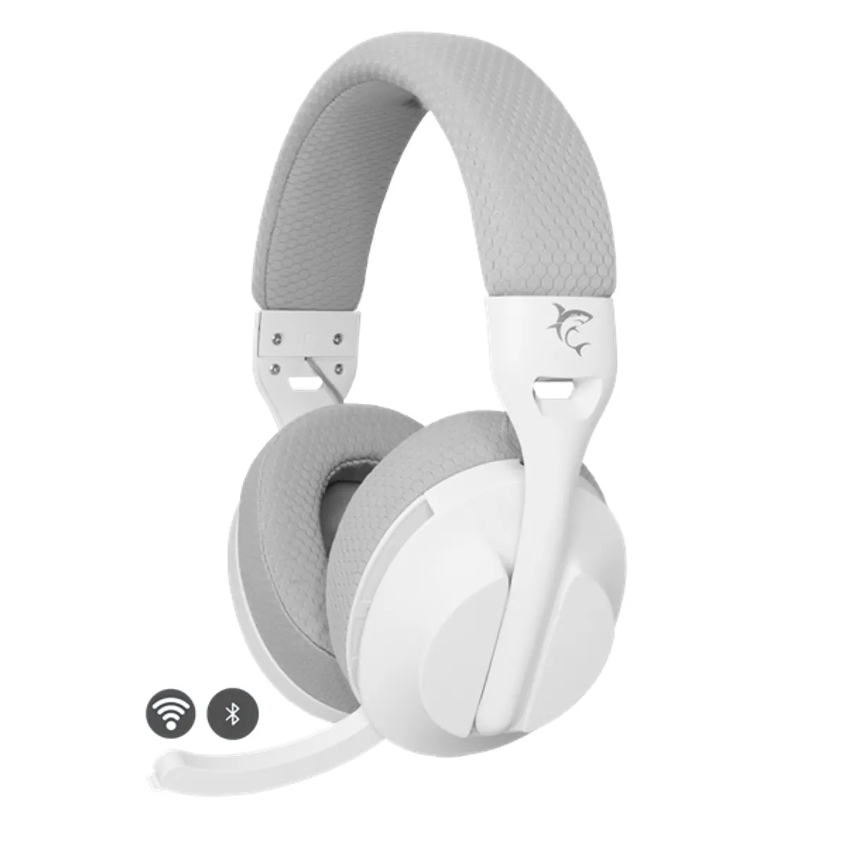 White Shark WS WGH-2441W FALCON-W vezeték nélküli fehér gamer headset #1