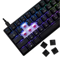 White Shark SHINOBI 2 GK-004111B/R-US US fekete mechanikus (red switch) gamer billentyűzet #3