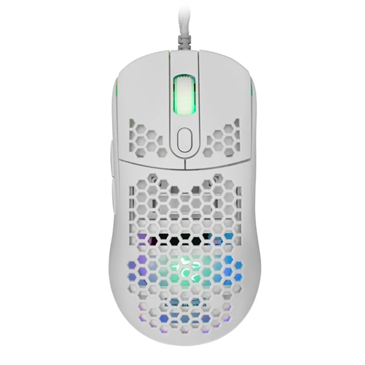 White Shark GALAHAD GM-5007W 6400 dpi fehér gamer egér #2