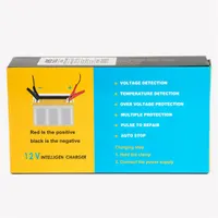 IRIS TOOLS ITBC-800 Akkumulátor töltő, 12V 2A, AGM, GEL, Lead acid battery #2