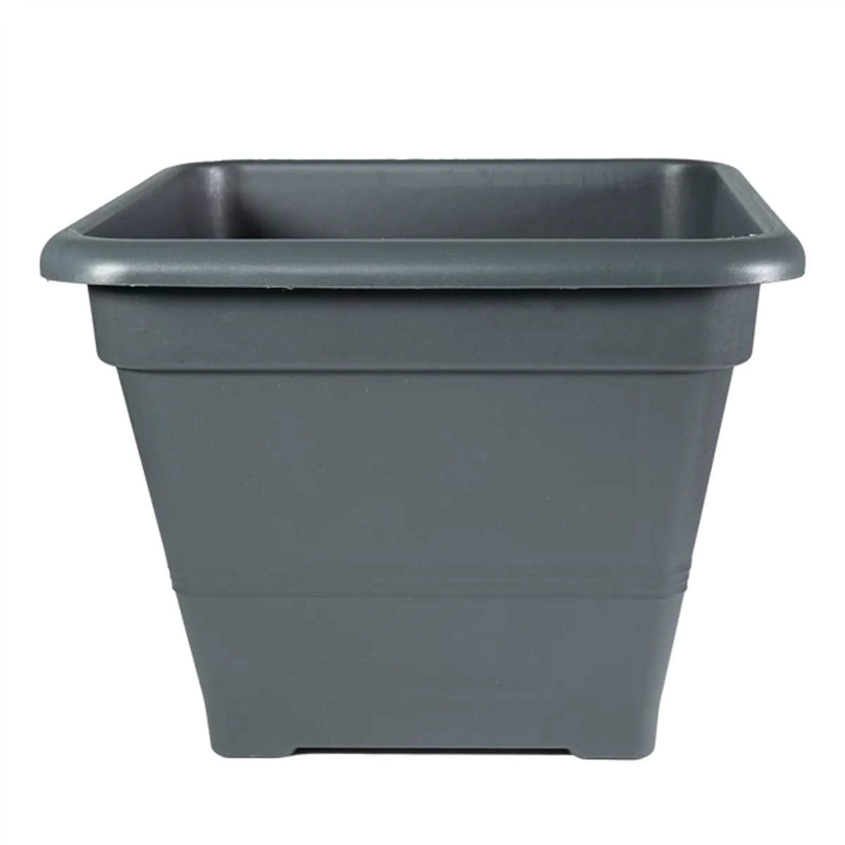 FLAIR Sydney 61243 antracit 15x15 cm szögletes virágcserép #1