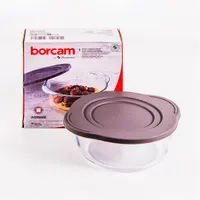 BORCAM hőálló üvegedény műanyag tetővel 1.450ml #3