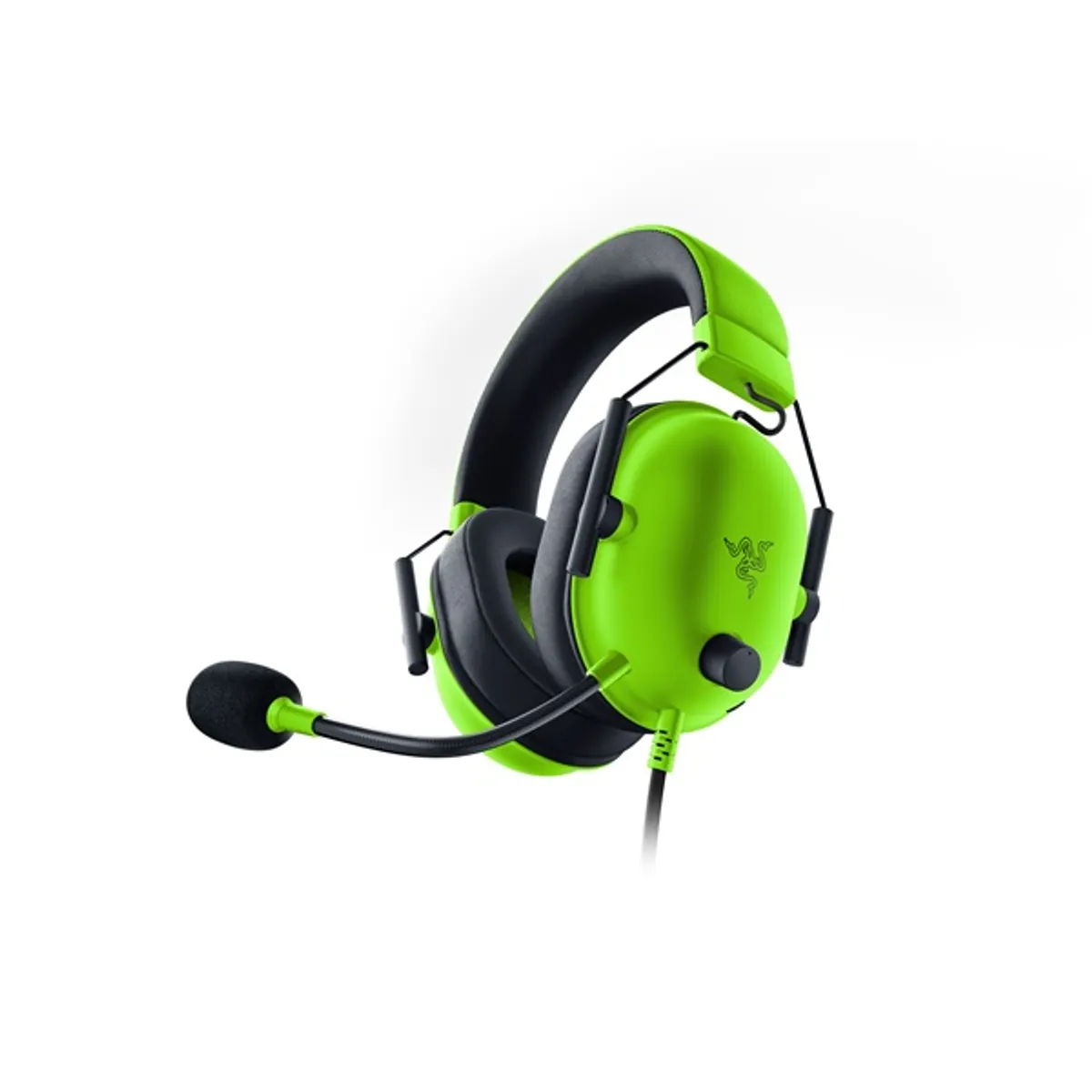 Razer Blackshark V2 X 3,5mm jack zöld gamer headset #4