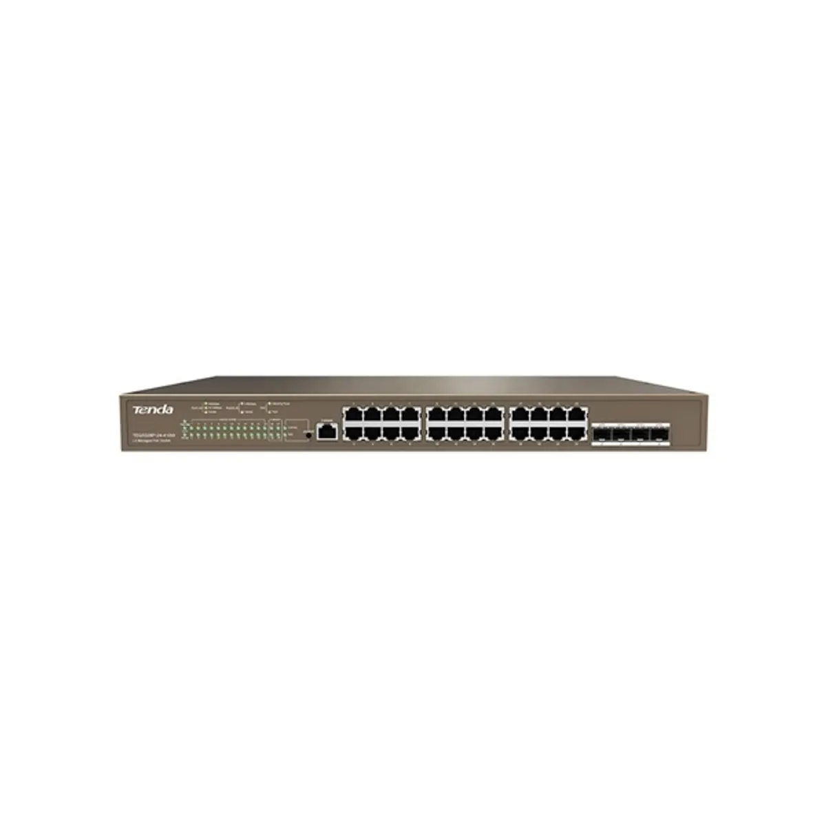Tenda TEG5328P-24-410W 24port GbE LAN PoE (370W) L3 menedzselhető switch #1