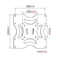 DIGITUS univerzális 200x200 fix fali konzol #3