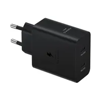 Samsung EP-T5020XBEGEU 50W USB/Type-C fekete hálózati töltő + Type-C kábel
