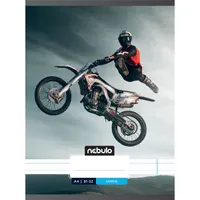 Nebulo Xtreme A4 81-32 tűzött vonalas füzet #9