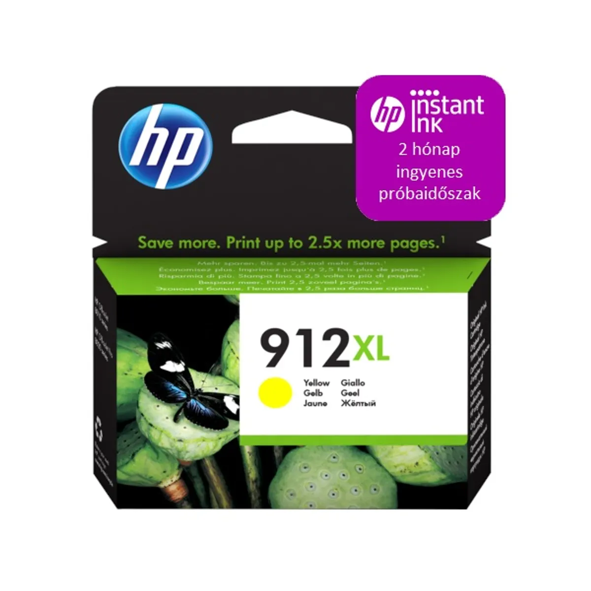 HP 3YL83AE (912XL) sárga tintapatron #1