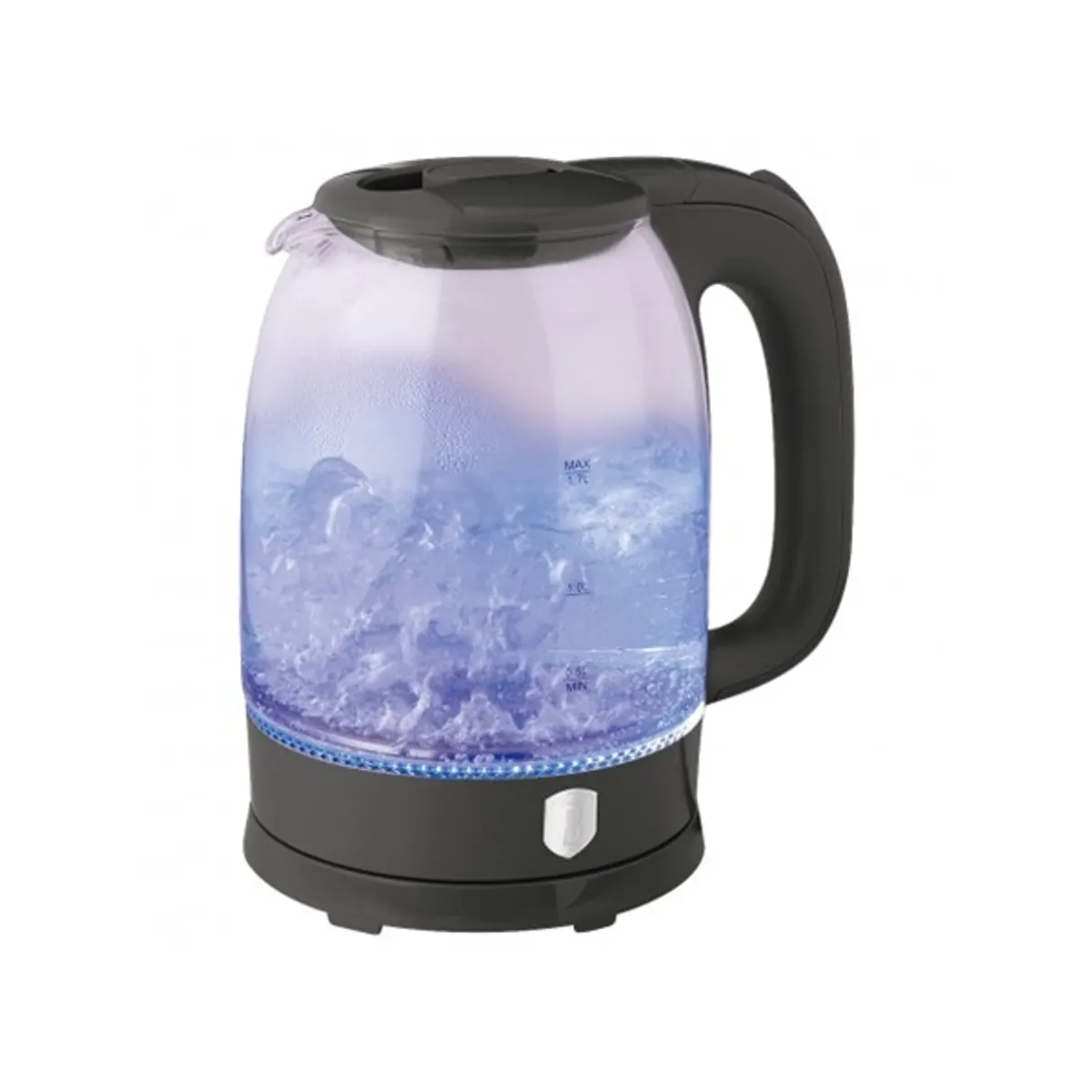 Berlinger Haus BH/9637 1,7 L-es matt antracit üveg vízforraló #1