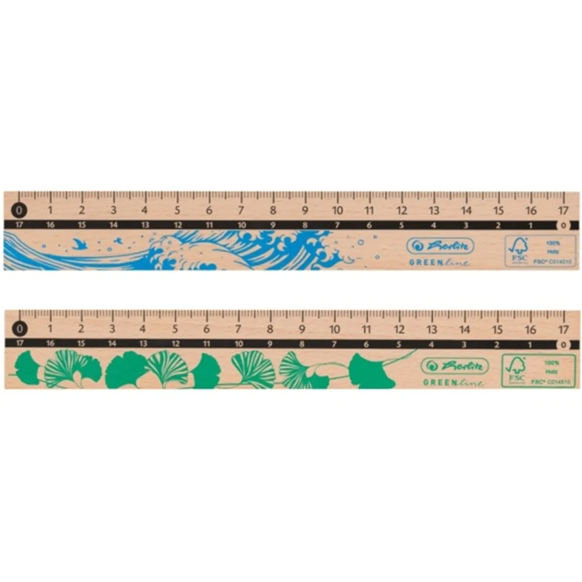 Herlitz GREENline 17cm favonalzó #1