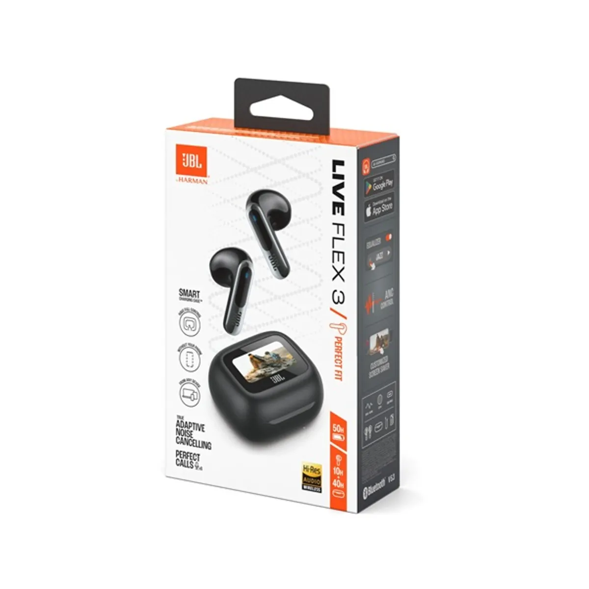 JBL Live Flex 3 True Wireless Bluetooth zajszűrős fekete fülhallgató #7