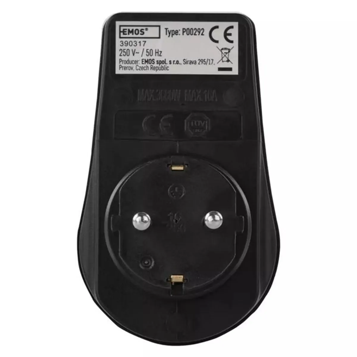 Emos P00292 IP44 SCHUKO kapcsolható aljzat #4