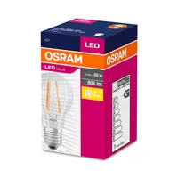 Osram Value átlátszó üveg búra/7W/827lm/2700K/E27 LED körte izzó #2