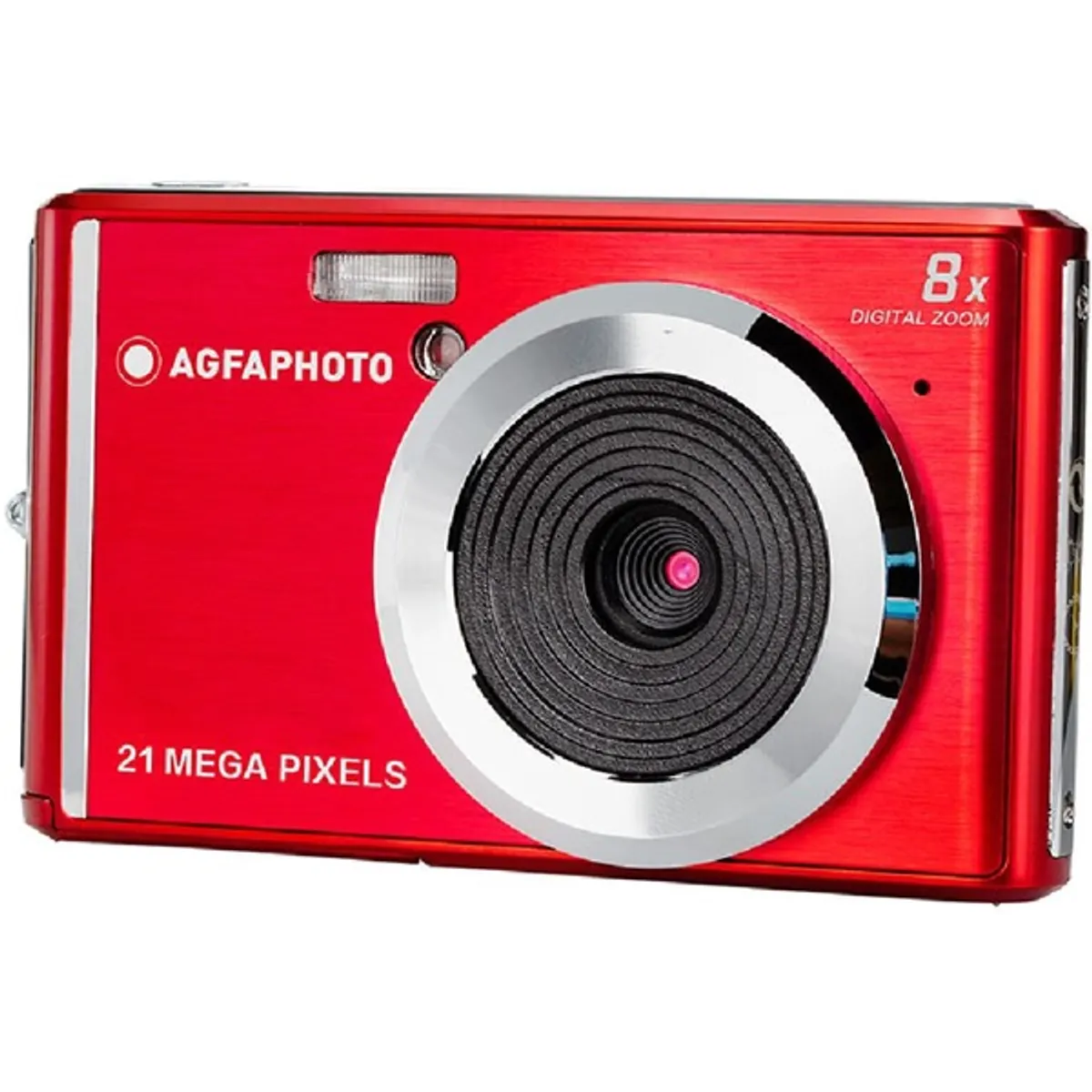 Agfa DC5200 piros kompakt digitális fényképezőgép #4