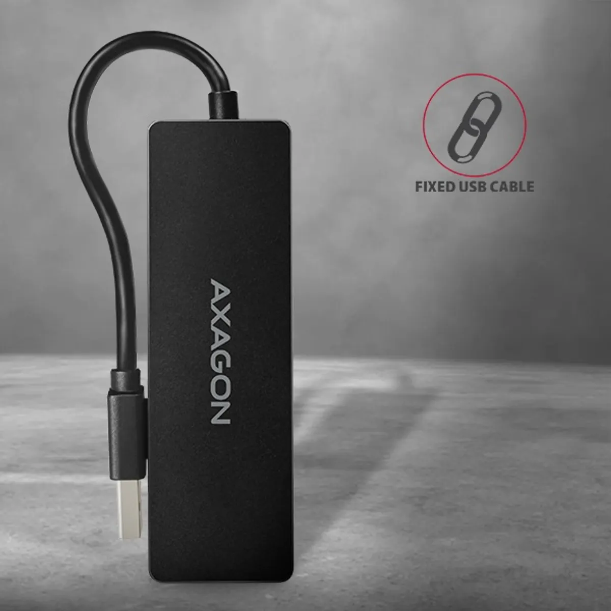 Axagon HUE-G1A 4 portos USB3.0 HUB #6