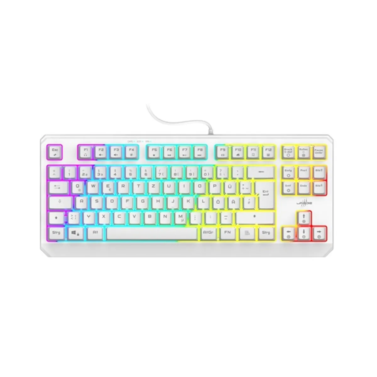 URAGE by Hama 13217819 EXODUS 220TKL RGB fehér billentyűzet #1