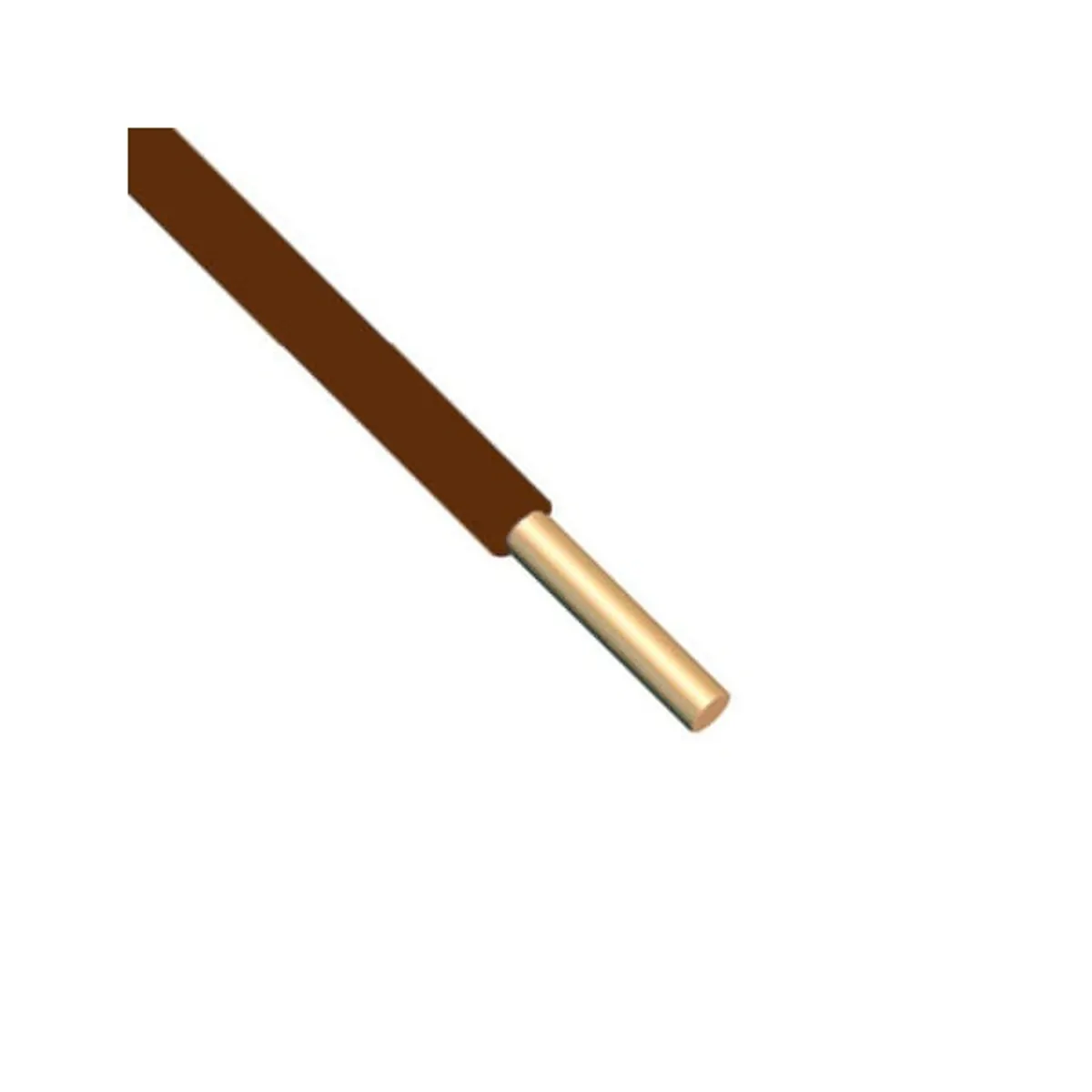 H07V-U 1x2,5 mm2 100m MCu barna vezeték #1