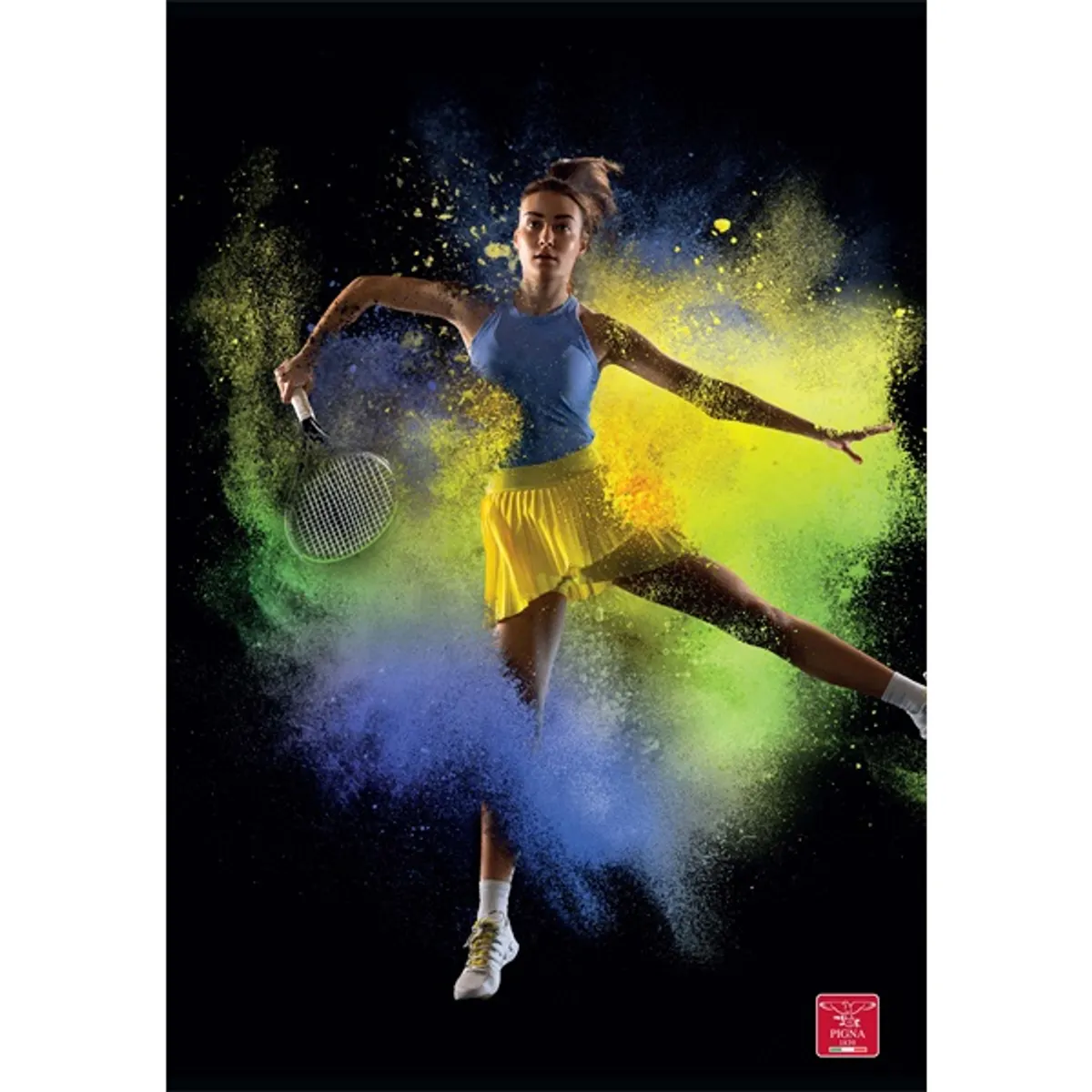 Pigna Ready For Sport A4 tűzött 42 lapos vonalas füzet #1