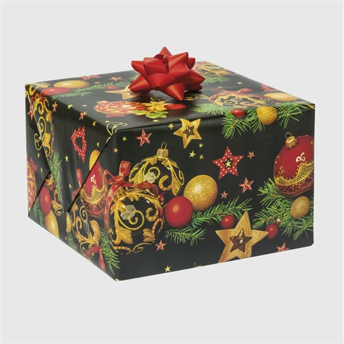 IRIS Karácsonyi tekercses csomagolópapír,  200x70cm, különböző mintákkal, 60g/m2 #7