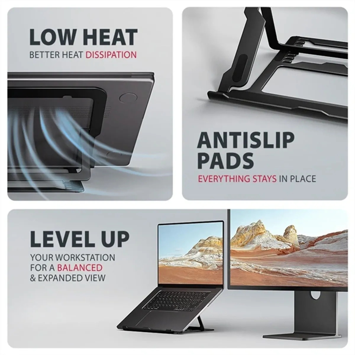 Axagon STND-LAB állvány laptopokhoz és táblagépekhez #3