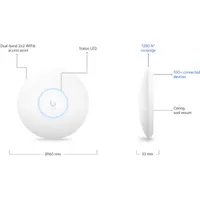 Ubiquiti UniFi U6+ 2x2 Wi-Fi 6 beltéri Access Point #4