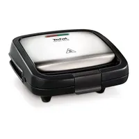 Tefal SM193D34 Crock Time inox-fekete grill/panini - szendvicssütő #1