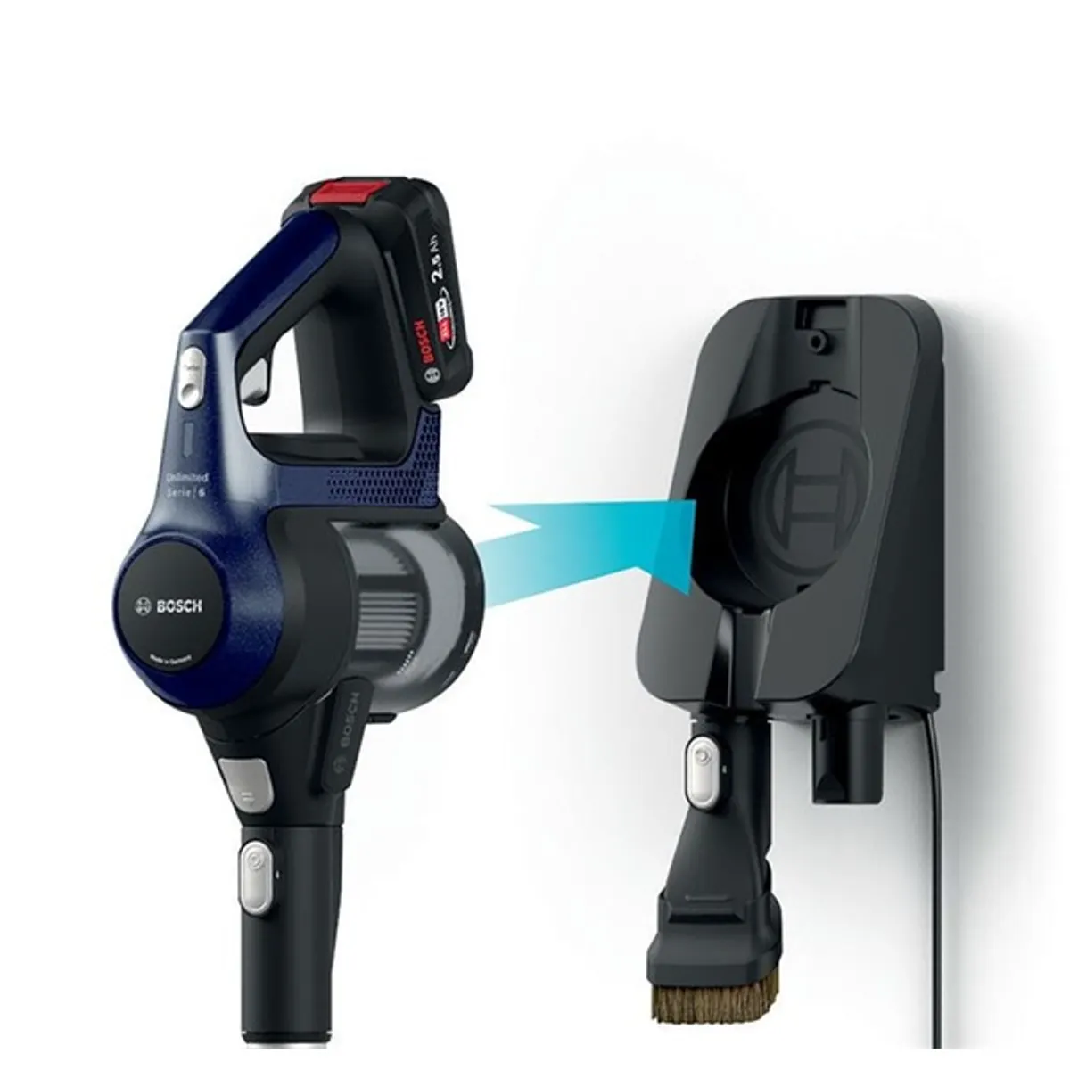 Bosch BBS611MAT Unlimited Serie6 vezeték nélküli porszívó #7