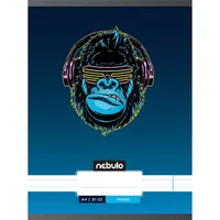 Nebulo Xtreme A4 81-32 tűzött vonalas füzet #8