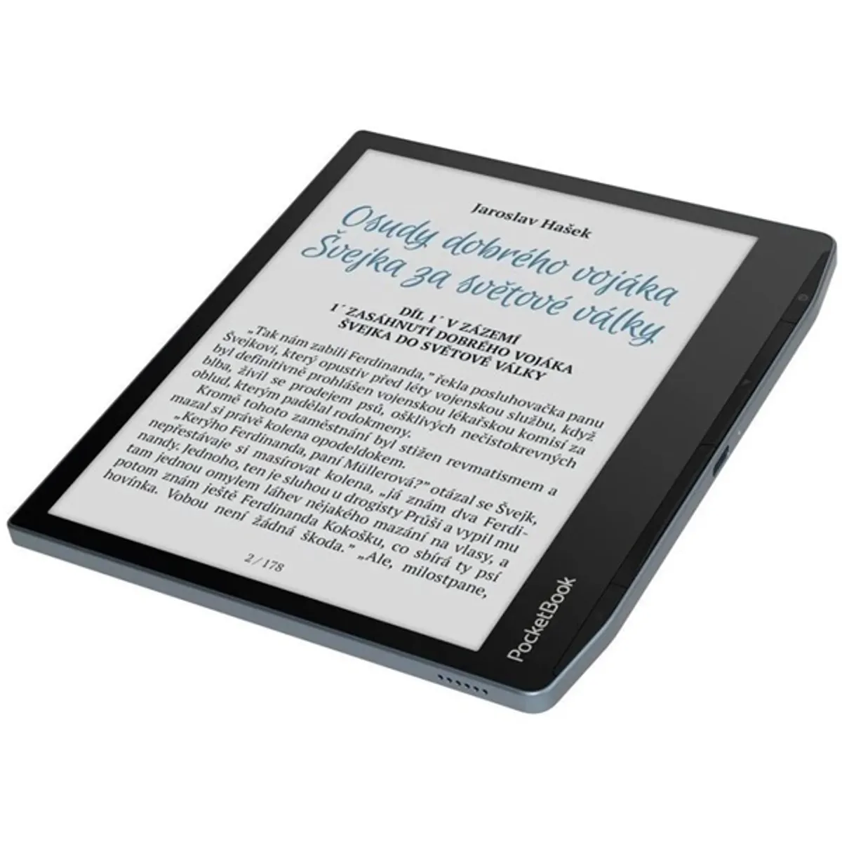 POCKETBOOK e-Reader - PB700K3 ERA COLOR Sea (7"E Ink 1680x1264, Cpu: 1,8GH, 32GB,2500mAh, wifi, B, USB-C, kép megvilág.) #3