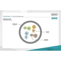 DIGITUS Cat.6 U/UTP PVC 5m szürke patch kábel #5