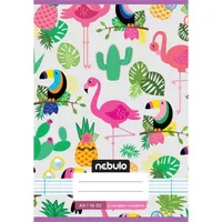 Nebulo Cuki minták A5 2. osztályos 16-32 tűzött vonalas füzet #8